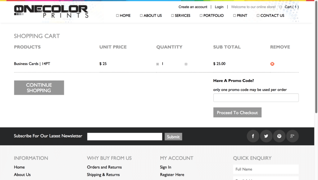 ecommerce web design