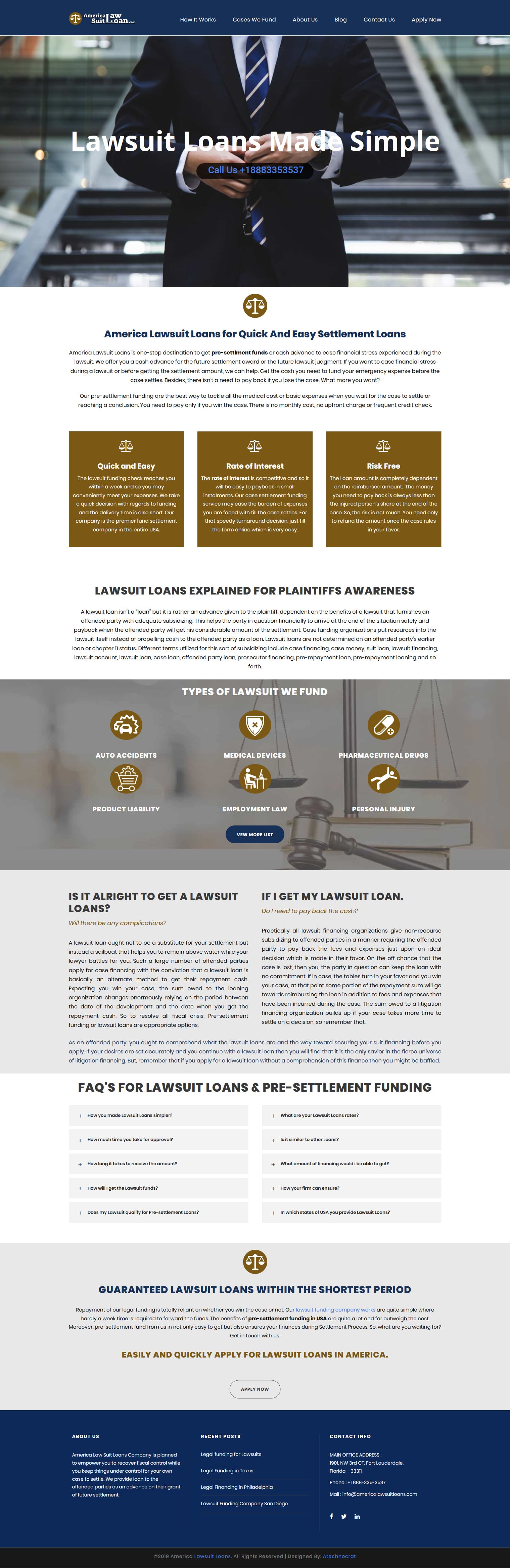 America Lawsuit Loans