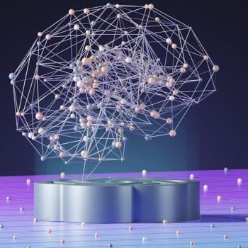 AI Search Optimization (AISO) — neural network visualization representing how AI search engines retrieve and cite content