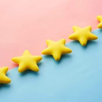 Online review star rating for reputation management